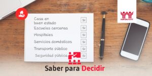 Taller saber para decidir de Infonavit
